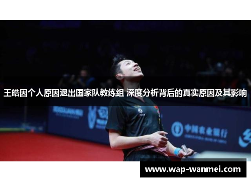 王皓因个人原因退出国家队教练组 深度分析背后的真实原因及其影响